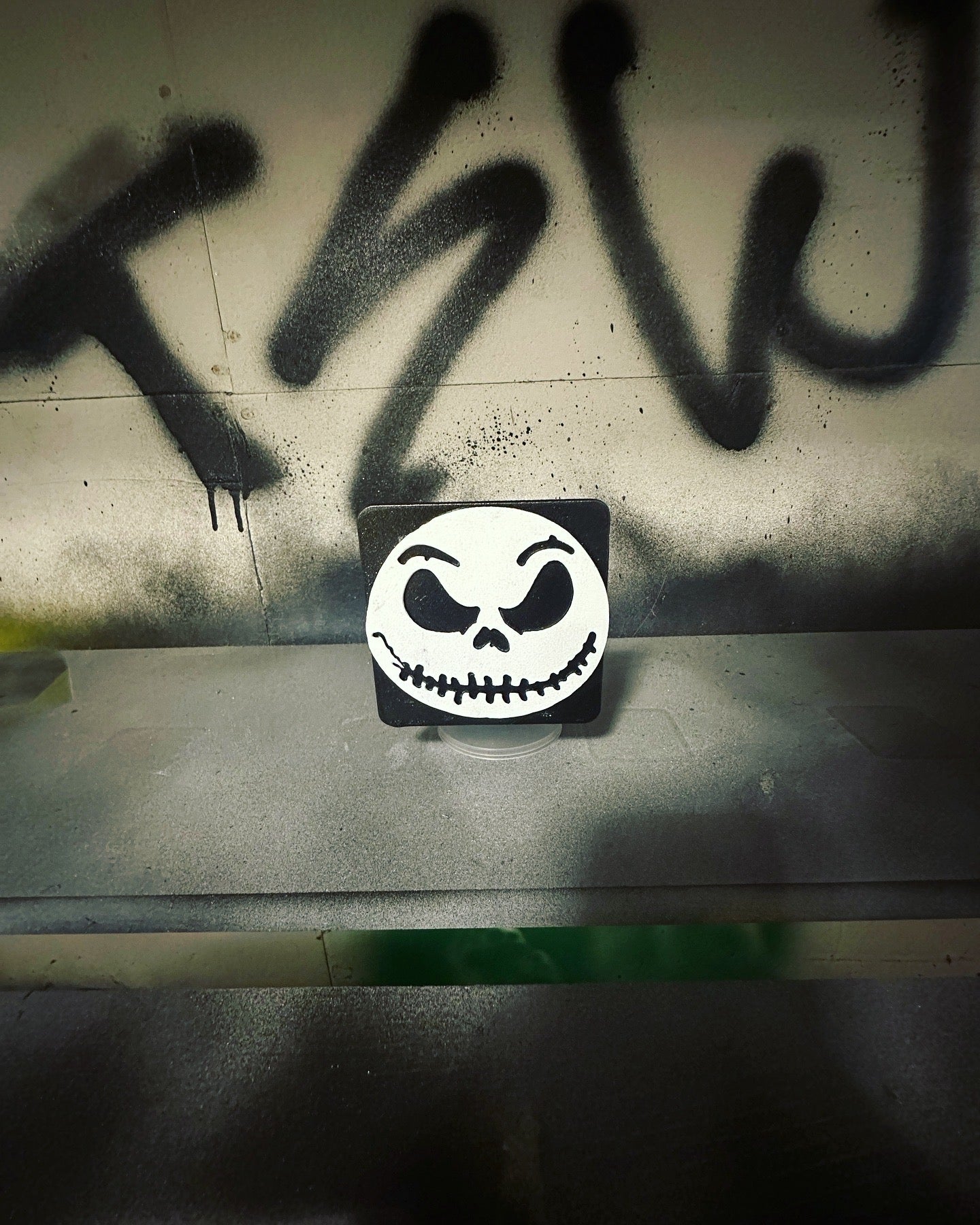 Jack Skellington hitch plate 2”